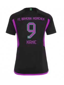 Bayern Munich Harry Kane #9 Auswärtstrikot für Frauen 2023-24 Kurzarm